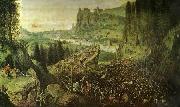 Pieter Bruegel sauls sjalvmord Sweden oil painting artist